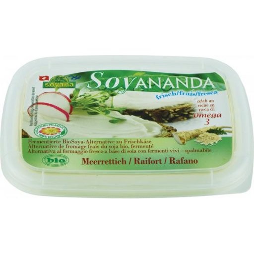 Soyananda Frischkäse-Alternative Meerrettich, 140g