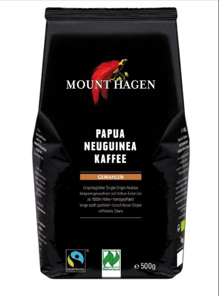 Papua-Neuguinea Kaffee FairTrade gemahlen, 500g