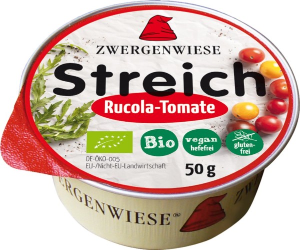 Kleiner Streich Rucola-Tomate glutenfrei, 50g