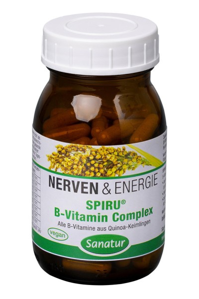 Spiru B-Vitamin Complex - Kapseln 54g, 90Stück