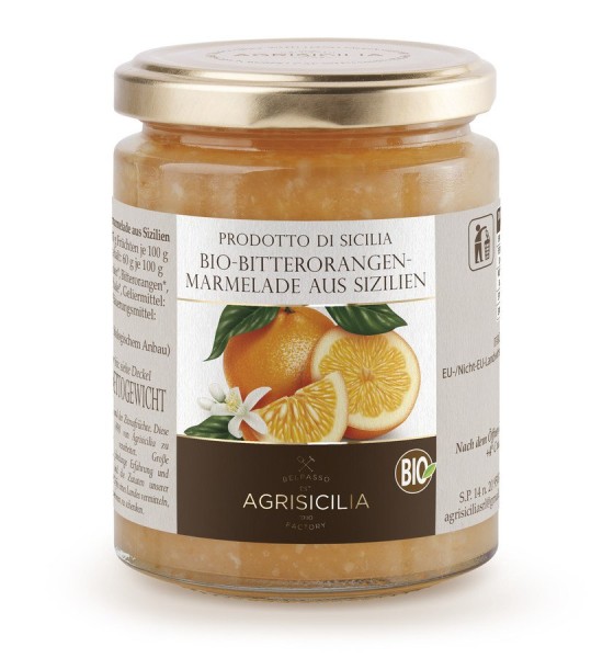 Bitterorangen-Marmelade aus Sizilien, 360g
