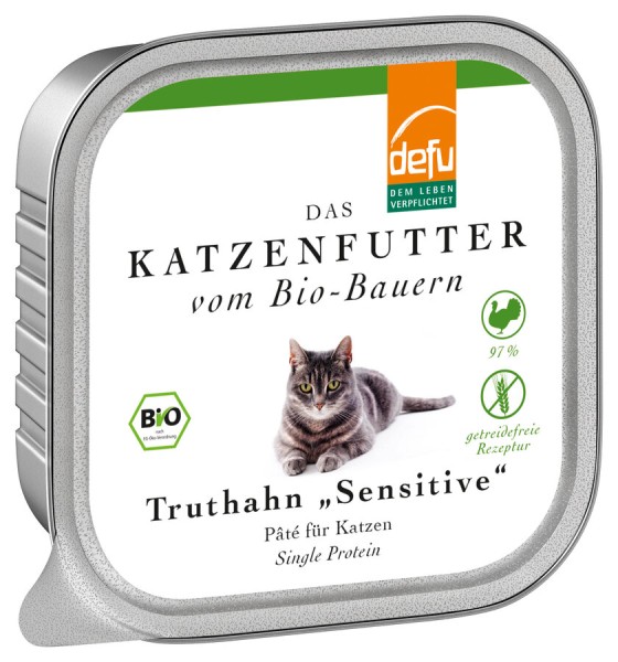 Katzenfutter Truthahn - Alucup, 100g