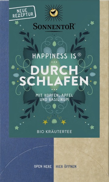 Happiness is - Durchschlafen - Tbt, 18x1,5g