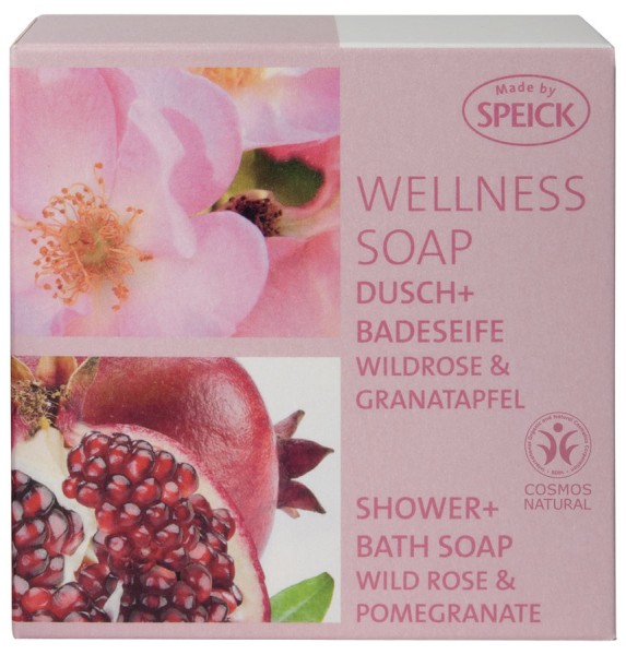Wellness Soap Wildrose & Granatapfel, 200g