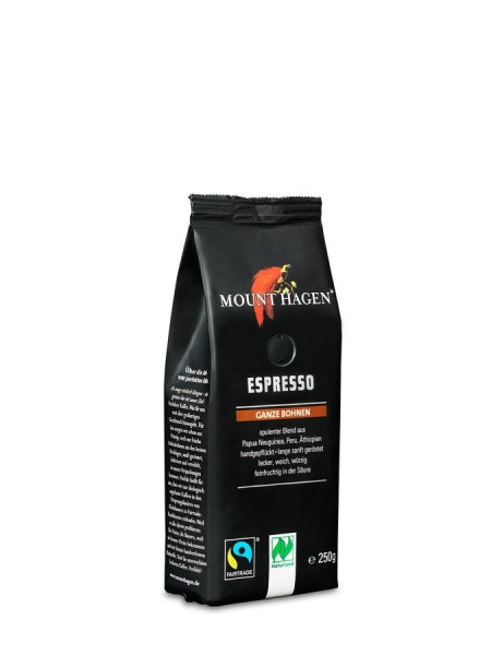 Espresso FairTrade ganze Bohne, 250g