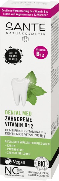 Zahncreme Dental-Med mit Vitamin B12, 75ml