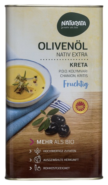 Olivenöl nativ extra Kreta PDO - Kanister, 3l
