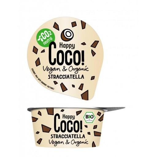 Happy Coco Stracciatella vegan, 125g