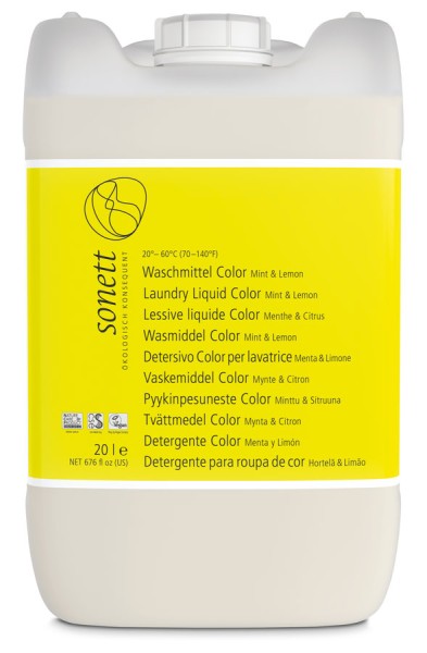 Flüssigwaschmittel Color Mint-Lemon - Kanister, 20l