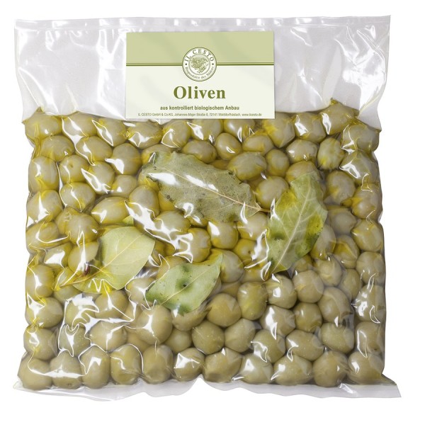 Oliven grün entsteint natur - Grossgebinde, kg