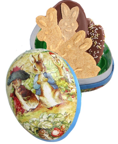 Füll-Osterei mit Schoko-Keksfiguren, Stück