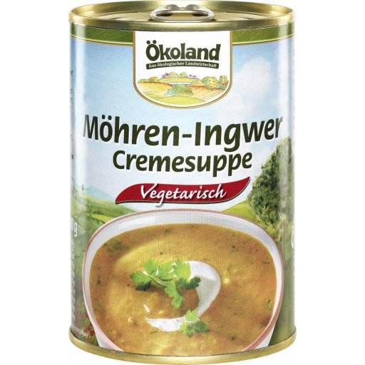 Möhren-Ingwer-Cremesuppe vegetarisch, 400g