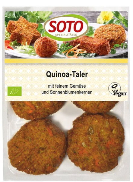 Quinoa-Taler vegan 6St, 195g