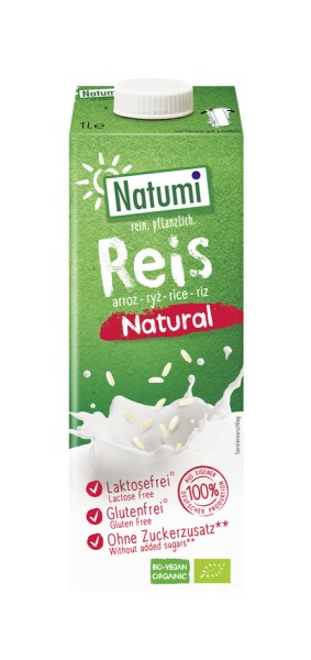 Reis-Drink natural glutenfrei, 1,0l