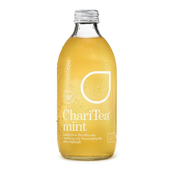 ChariTea Mint sugar free, 0,33l