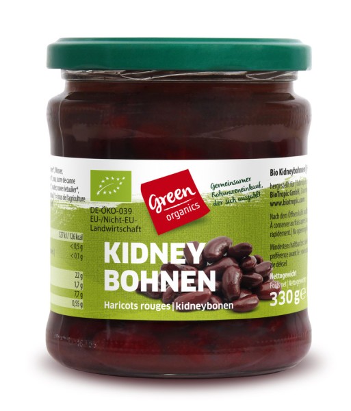 Bohnen rot - Kidneybohnen, 350g