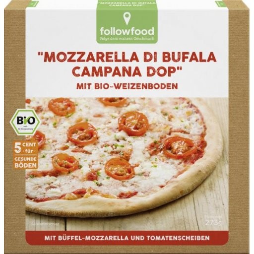 TK-Holzofen-Pizza Mozzarrella di Bufala, 273g