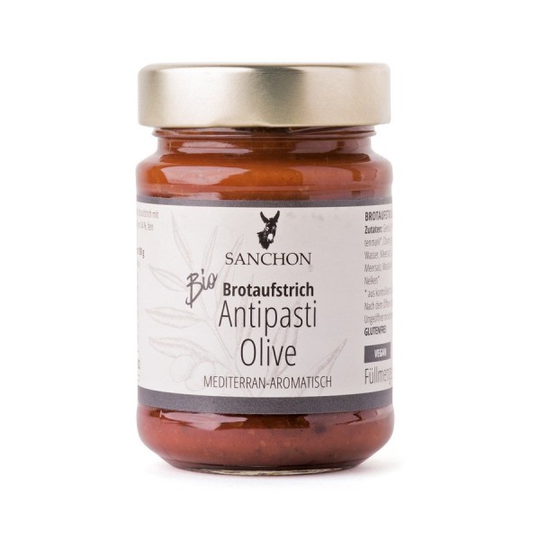 Brotaufstrich Antipasti Olive vegan, 190g