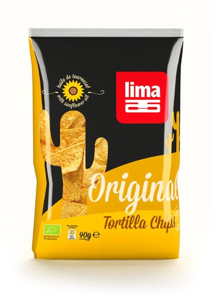 Tortilla Chips mit Salz, 90g