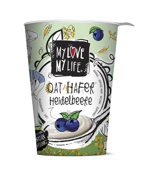 MyLove MyLife Hafercreme Heidelbeere, 400g