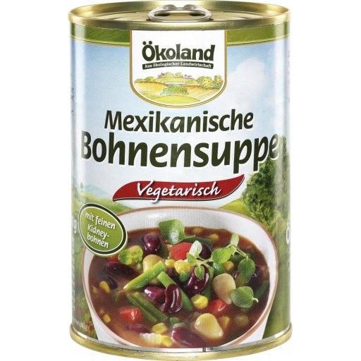 Mexikanische Bohnensuppe vegetarisch, 400g
