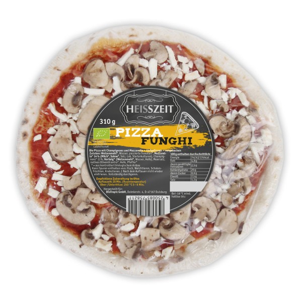 TK-Steinofen-Pizza Funghi Heisszeit, 310g