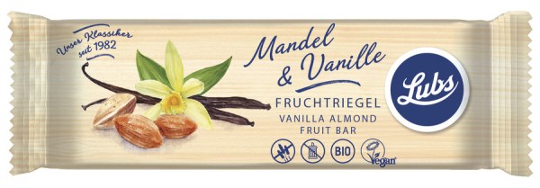 Klassik Fruchtriegel Mandel-Vanille, 40g