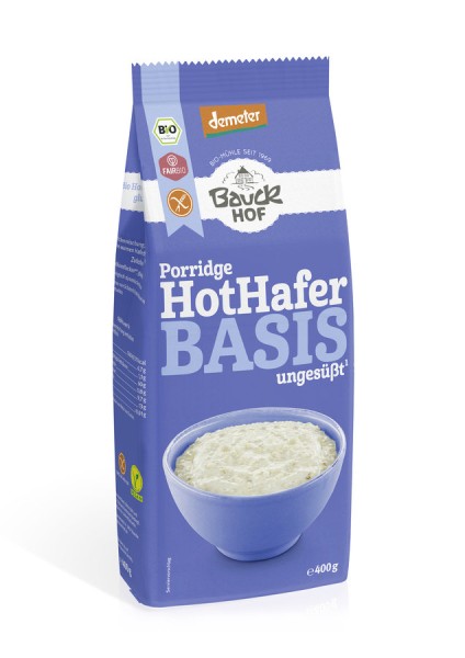 Hot Hafer Basis glutenfrei DEMETER, 400g