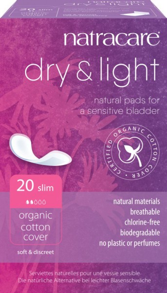 Inkontinenzbinde slim - Dry & Light, 20Stück