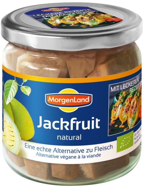 Jackfruit natural - Glas, 180g