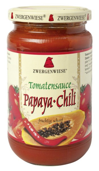 Tomatensauce Papaya-Chili glutenfrei, 350g