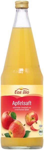 Eos-Apfelsaft naturtrüb, 1,0l