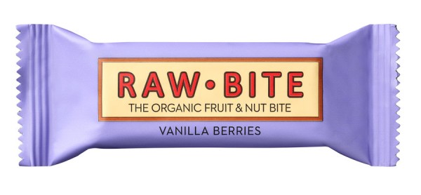 RAW BITE Vanilla Berries, 50g