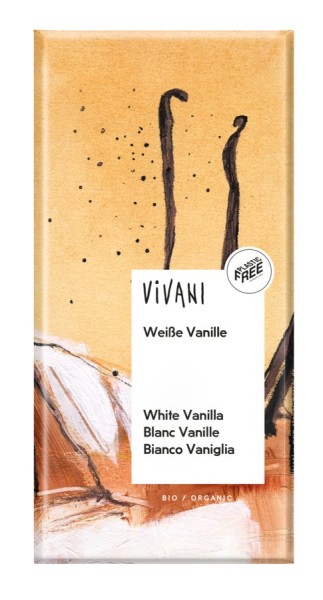 Tafel Weiße Schokolade mit Vanille, 80g