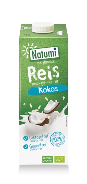 Reis-Kokos-Drink glutenfrei, 1,0l