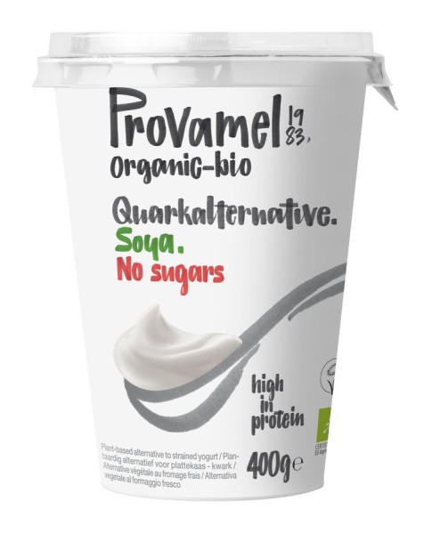 Soja-Quark-Alternative natur ohne Zucker, 400g