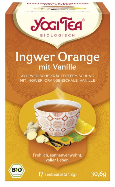 Ingwer-Orange mit Vanille - Tbt, 17x1,8g