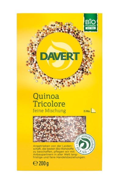Quinoa Tricolore - drei Farben gemischt, 200g
