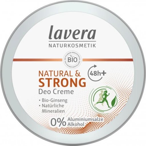 Deo Creme Natural & Strong 48h, 50ml